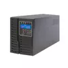 ABLEREX UPS, ARES PLUS, AR1000, 2xIEC + 2xSchuko, 1000VA (900 W) Online kettős konv. szünetmentes tápegység, torony, LCD