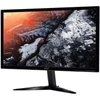 ACER TN LED Monitor KG241Pbmidpx 24", 16:9, 1920x1080, 1ms, 144Hz, FreeSync, 350nits, DVI, HDMI, DP, MM, fekete