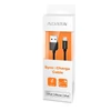 ADATA kábel USB - Lightning 1m műanyag fekete