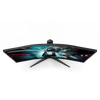 AOC ívelt Gaming 144Hz VA monitor 34" CU34G2X/BK, 3440x1440, 21:9, 300cd/m2, 1ms, 2xHDMI/DP/4xUSB/Audio out, FreeSync
