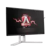 AOC Gaming 144Hz monitor 23,8" AG241QX, 2560x1440, 16:9, 350cd/m2, 1ms, 2xHDMI/DP/VGA/DVI/4xUSB/Audio, Pivot