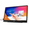 AOC hordozható touch IPS monitor 15,6" 16T2, 1920x1080, 16:9, 250cd/m2, 4ms, 60Hz, Micro-HDMI/2xUSB-C/Audio, Pivot