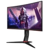 AOC ívelt Gaming 165Hz VA monitor 23,6" C24G2U/BK, 1920x1080,16:9, 250cd/m2, 1ms, 2xHDMI/DP/VGA/4xUSB/Audio, FreeSync