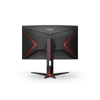 AOC ívelt Gaming 165Hz VA monitor 23,6" C24G2U/BK, 1920x1080,16:9, 250cd/m2, 1ms, 2xHDMI/DP/VGA/4xUSB/Audio, FreeSync
