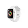 Apple Watch Series 3 GPS, 38mm Silver Aluminium Case with White Sport Band