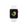 Apple Watch Series 3 GPS, 42mm Silver Aluminium Case with White Sport Band