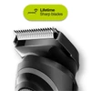 BRAUN BT5242 szakállvágó precíziós gombbal, 2 fésűvel és egy Gillette Fusion5 ProGlide borotvával