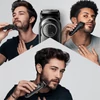 BRAUN BT5242 szakállvágó precíziós gombbal, 2 fésűvel és egy Gillette Fusion5 ProGlide borotvával