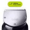 BRAUN BT7240 szakállvágó precíziós gombbal, 4 tartozékkal és egy Gillette Fusion5 ProGlide borotvával