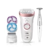 BRAUN Silk-épil 9 SkinSpa SensoSmart™ 9/980 epilátor, rose gold – 4 az 1-ben rendszer, 13 kiegészítővel