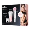 BRAUN Silk-épil Beauty Set 5 5/885 BS Wet & Dry epilátor 3 kiegészítővel, többek között a Braun FaceSpa készülékkel