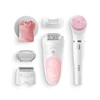 BRAUN Silk-épil Beauty Set 5 5/885 BS Wet & Dry epilátor 3 kiegészítővel, többek között a Braun FaceSpa készülékkel