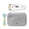 BRAUN Silk-expert Pro 5 PL5014 IPL villanófényes szőrtelenítő készülék, Venus borotva és prémium neszesszer