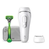 BRAUN Silk-expert Pro 5 PL5115 IPL-készülék 3 kiegészítővel: széles fej, Gillette Body borotva, neszesszer (férfi)