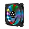 CHIEFTEC Ventilátor CF-3012-RGB 12cm, Fekete RGB LED 3DB-os + Vezérlő