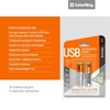 COLORWAY AAA elem, CW-UBAAA-01 Rechargeable Battery micro USB 400 mAh 1.5V (2pcs.)