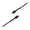 COLORWAY Kábel Type-C - Type-C (PD Fast Charging), 3 A, 68W, 2 m, szürke (CW-CBPDCC031-GR)