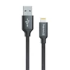 COLORWAY Kábel USB - Lightning, 1 m,fekete (CW-CBUL004-BK)