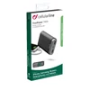 Cellularline külső akkumulátor, hordozható, FREEPOWER , 7800 mAh, 2xUSB, fekete