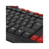 DELTACO GAMING Billentyűzet GAM-024UK, keyboard, anti-ghosting, USB, UK layout, black/orange