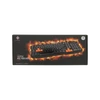 DELTACO GAMING Billentyűzet GAM-024, keyboard, anti-ghosting, USB, nordic layout, black/orange