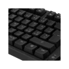 DELTACO GAMING Billentyűzet GAM-028, mechanical keyboard with RGB lighting, Outemo Red switches, USB, black
