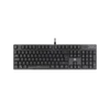 DELTACO GAMING Billentyűzet GAM-028, mechanical keyboard with RGB lighting, Outemo Red switches, USB, black