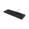 DELTACO GAMING Billentyűzet GAM-028, mechanical keyboard with RGB lighting, Outemo Red switches, USB, black