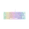 DELTACO GAMING Billentyűzet GAM-075B-W, WK85B mechanical keyboard in 60% layout, RGB, brown switches, white