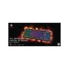 DELTACO GAMING Billentyűzet GAM-110-UK, DK230 Membrane Running RGB TKL Keyboard with numpad, UK Layout, black