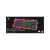 DELTACO GAMING Billentyűzet GAM-111-UK, UK Layout Low profile mechanical RGB keyboard, Outemu Red switches, black/RGB