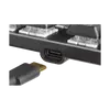 DELTACO GAMING Billentyűzet GAM-111-UK, UK Layout Low profile mechanical RGB keyboard, Outemu Red switches, black/RGB