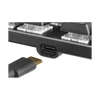 DELTACO GAMING Billentyűzet GAM-111B-UK, UK Layout Low profile mechanical RGB keyboard, Outemu Brown switches, black/RGB