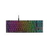 DELTACO GAMING Billentyűzet GAM-111B-UK, UK Layout Low profile mechanical RGB keyboard, Outemu Brown switches, black/RGB