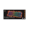 DELTACO GAMING Billentyűzet GAM-111B, DK420BR Low profile mechanical RGB keyboard, Outemu Brown switches, black/RGB