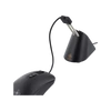 DELTACO GAMING Egér kiegészítő GAM-044, Mouse Bungee, retractable arm, fits all wired mice, black/silver