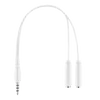 DELTACO GAMING Fejhallgató mikrofonnal GAM-030-W, WH85 headset, 57mm element, aluminum frame, LED, white