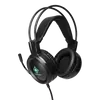 DELTACO GAMING Fejhallgató mikrofonnal GAM-105, headset, 50mm drivers, LED, works with Xbox and Playstation, black