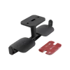 DELTACO GAMING Fejhallgató tartó GAM-062, Headset hanger for two headsets, ABS plastic, 3M adhesive patch, black
