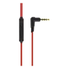 DELTACO GAMING Füllhallgató mikrofonnal GAM-076, In-Ear Gaming Headset, 30Hz-16kHz, removable mic, 1.2m cable, black/red