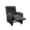 DELTACO GAMING Gamer fotel GAM-087-B, DC 420 Armchair, artificial leather, recliner, 49cm wide seat cushion, black