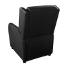 DELTACO GAMING Gamer fotel GAM-087-B, DC 420 Armchair, artificial leather, recliner, 49cm wide seat cushion, black