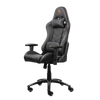 DELTACO GAMING Gamer szék GAM-052, Gaming chair in PU leather, neck pillow, back cushion, black/orange