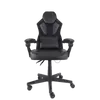 DELTACO GAMING Gamer szék GAM-086, gaming chair with RGB lighting, PU leather, 39 different positions, black