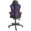 DELTACO GAMING Gamer szék GAM-086, gaming chair with RGB lighting, PU leather, 39 different positions, black