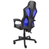DELTACO GAMING Gamer szék GAM-086, gaming chair with RGB lighting, PU leather, 39 different positions, black