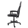 DELTACO GAMING Gamer szék GAM-086, gaming chair with RGB lighting, PU leather, 39 different positions, black