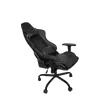 DELTACO GAMING Gamer szék GAM-096, Gaming chair in artificial leather, ergonomic, 5-point wheelbase, high back, black