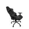 DELTACO GAMING Gamer szék GAM-096, Gaming chair in artificial leather, ergonomic, 5-point wheelbase, high back, black