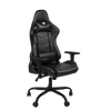 DELTACO GAMING Gamer szék GAM-096, Gaming chair in artificial leather, ergonomic, 5-point wheelbase, high back, black